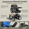 Super Handy GUT172 GoRide CRZ Power Wheelchair Rear-Wheel Drive 300 lbs. Capacity 24V 250W 4 MPH 6.7 Mile Range New