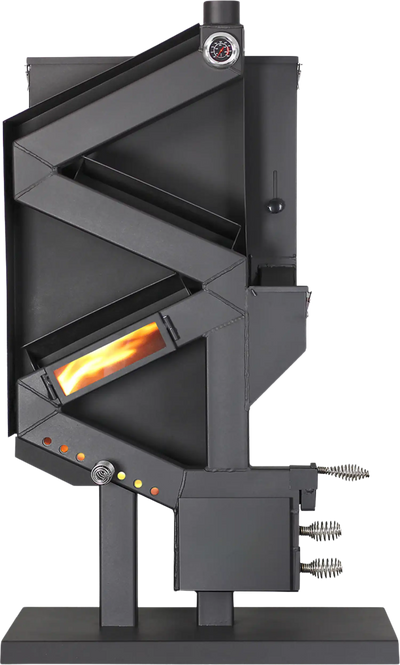 US Stove The WiseWay Pellet Stove 2,000 sq. ft. Non-Electric GW1949 New