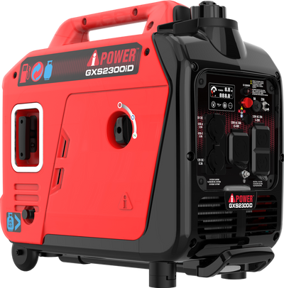 A-iPower GXS2300iD 1800W/2300W Generator Dual Fuel Gas Propane Low THD Inverter CO Alert New