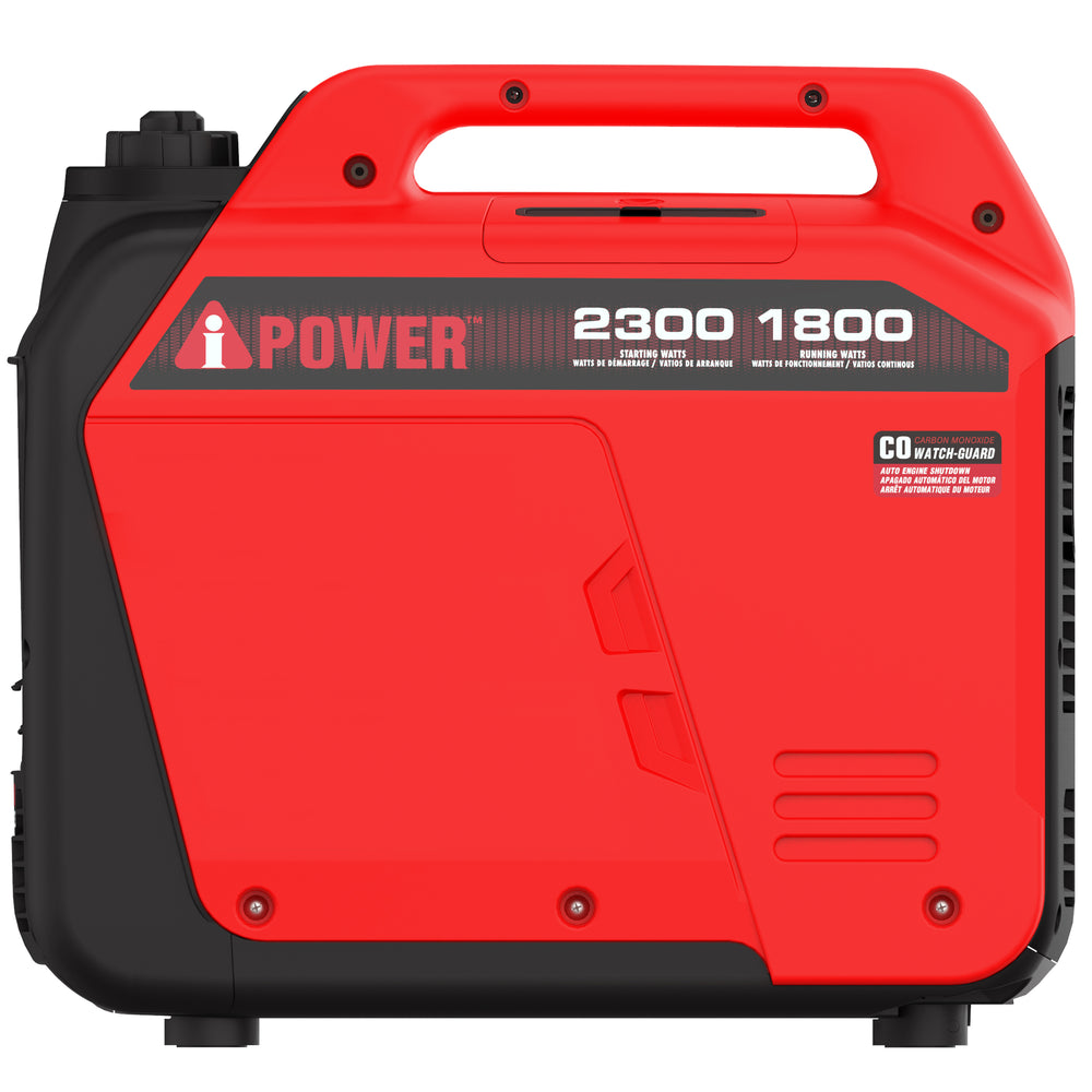 A-iPower GXS2301i 1800W/2300W Generator Gas Low THD Inverter CO Alert New