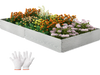 6-Pack 20 FT Galvanized Metal Landscape Edging for Lawn（Patented）