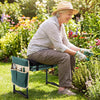 Garden Kneeler and Seat Foldable Gardening Stool with Wide EVA Foam Padding-Green - Gallery View 1 of 10