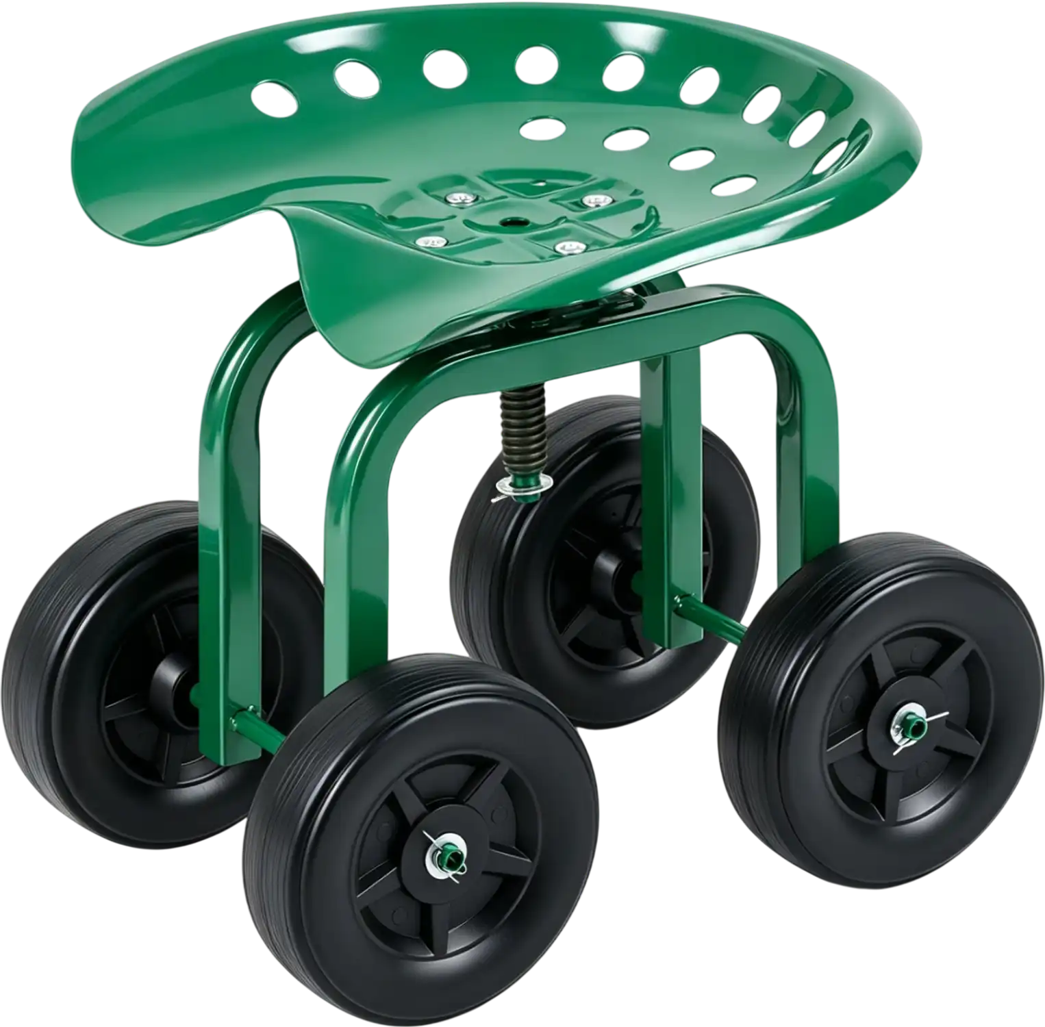 Costway Garden Rolling Work Seat 360° Swivel Adjustable Height 38721594 New