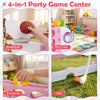 Giant 4-to-Score Game Set featuring basketball, ring toss, and golf for fun indoor or outdoor play.