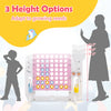 Giant 4-to-Score game set features 3 height options, perfect for adapting to growing needs and providing endless fun.