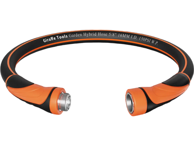 Giraffe Tools Hybrid Short Garden Hose 5/8