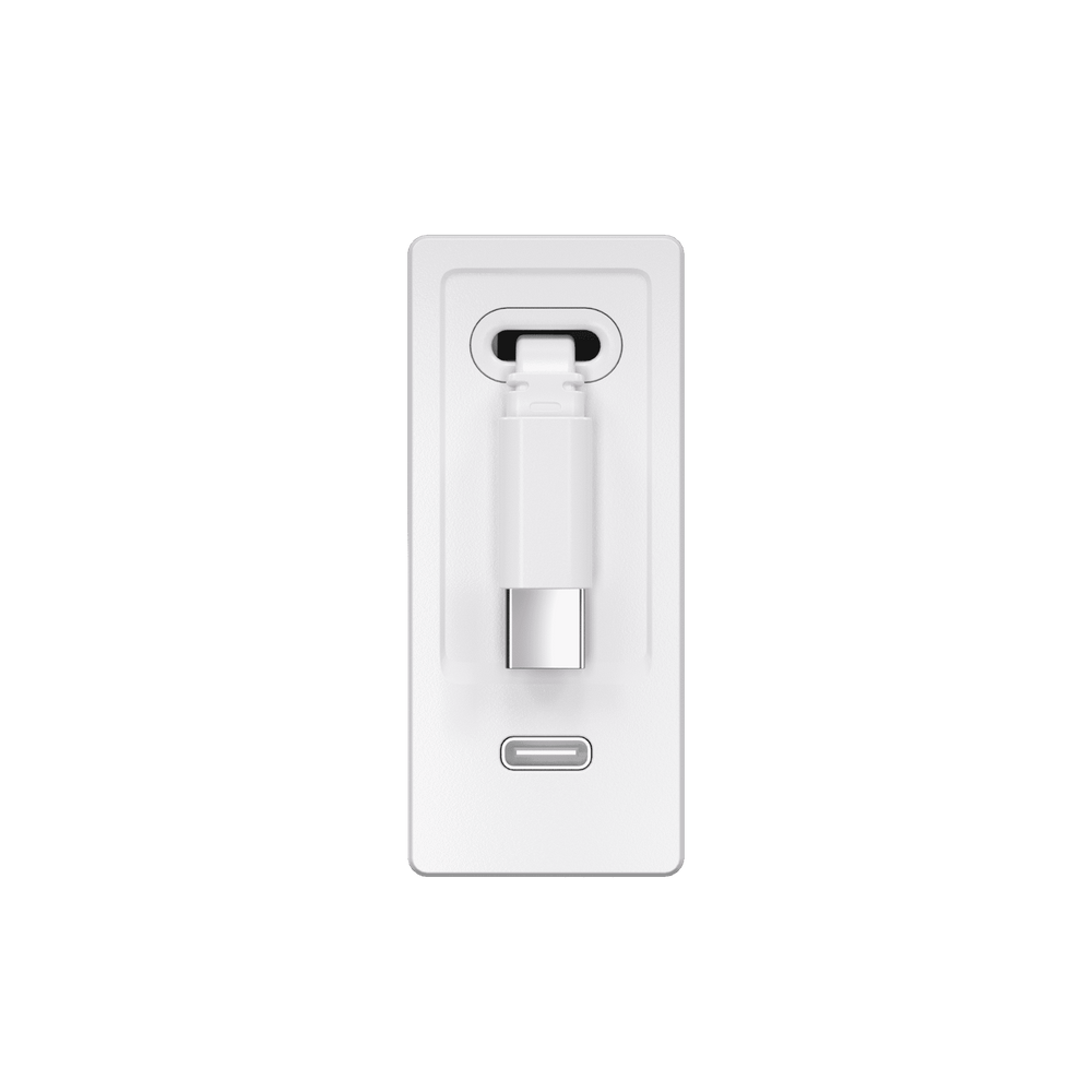 Giraffe Tools PDA40 Retractable Charger 40W White/USB-C New