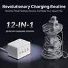 Giraffe Tools Desktop Charging Station 12-in-1 40W Combo New