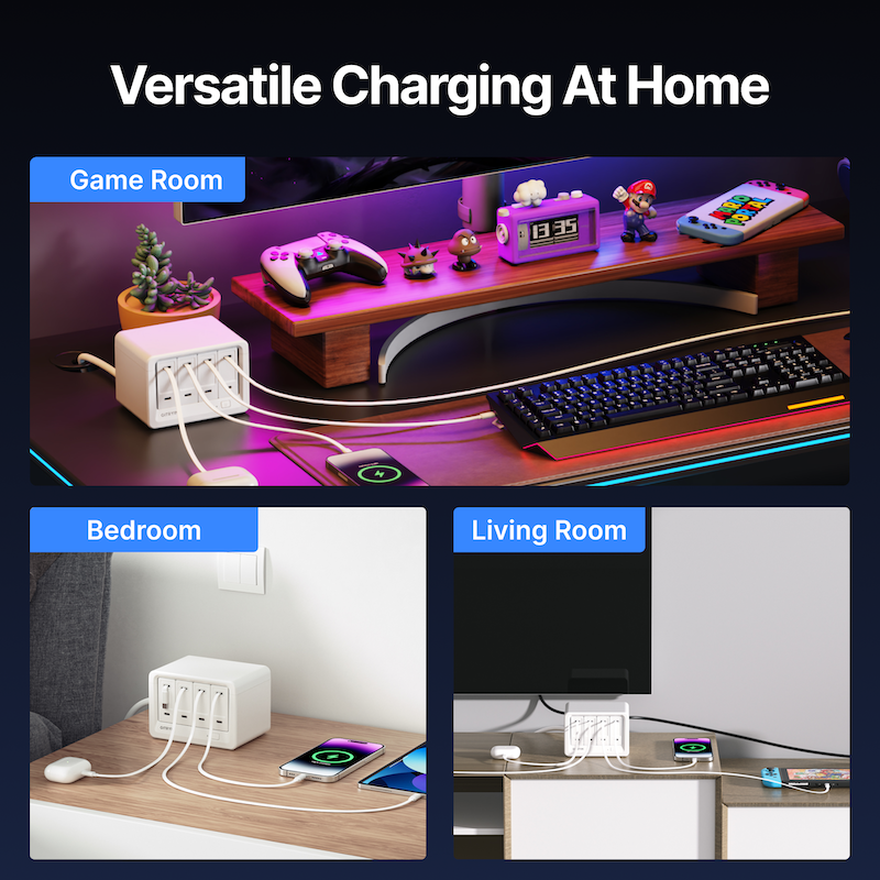 Giraffe Tools Smart Desktop Charging Station 12-in-1 ( / ) New