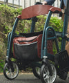 Metro Mobility Glide Rollator Wheelchair 2-in-1 300 lb Capacity Foldable New