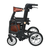 Metro Mobility Glide Rollator Wheelchair 2-in-1 300 lb Capacity Foldable New