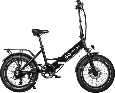 GoPowerBike GoCruiser V2 Electric Bike Foldable 750W 50 Mile Range 20 MPH Open Box RFB