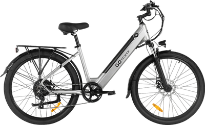 GoPowerBike GoVelo Electric Bike Step-Through Frame 750W 50 Mile Range 20 MPH New