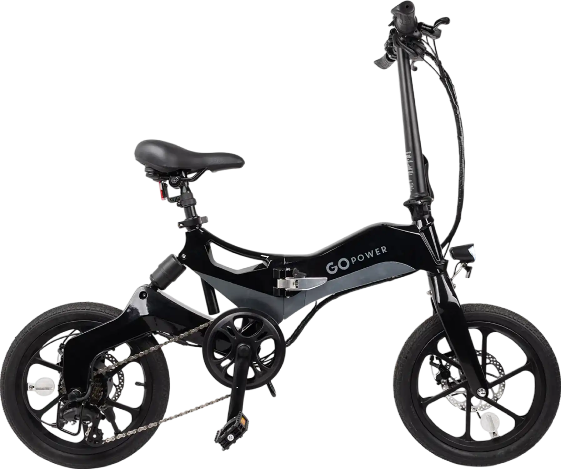 GoPowerBike GoKlik Electric Bike Foldable 350W 30 Mile Range 16 MPH New