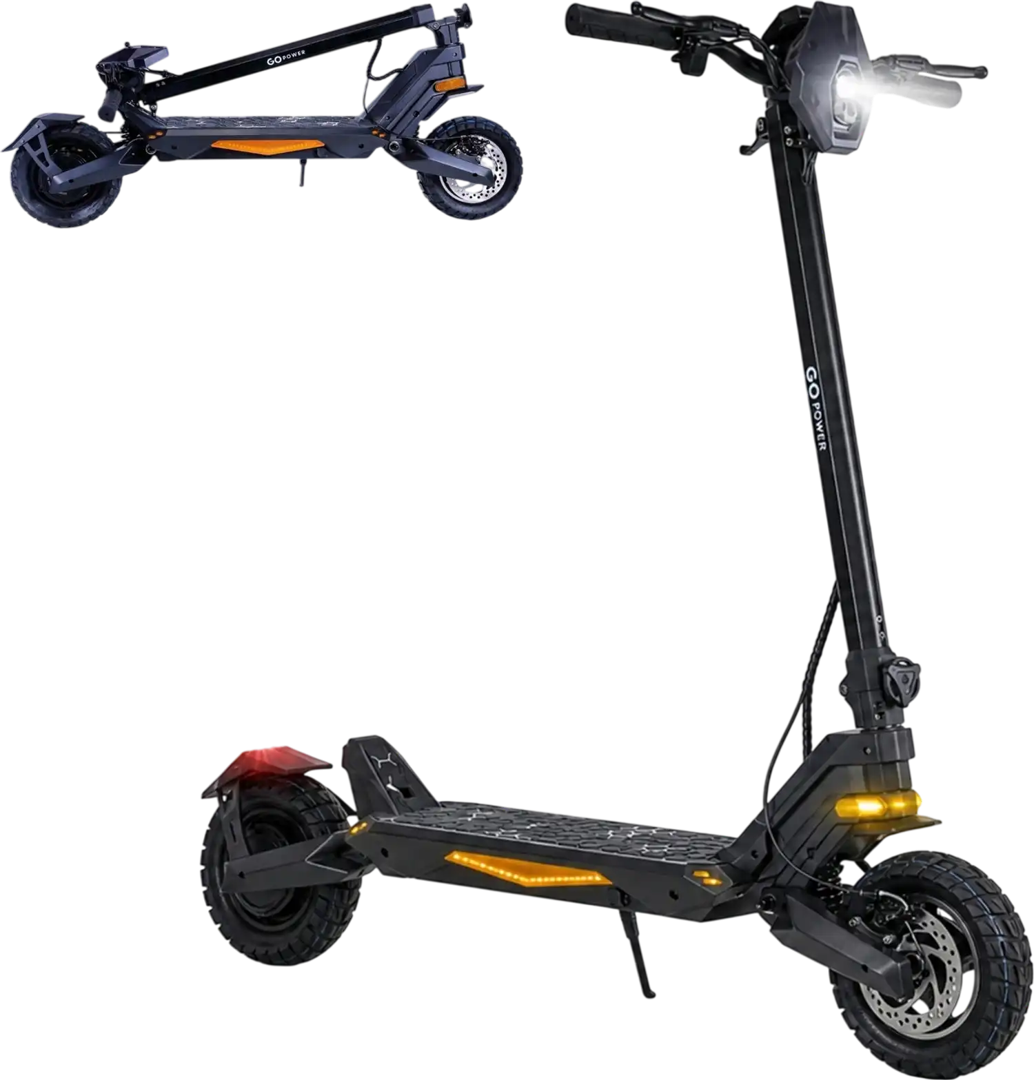 GoPowerBike Go Delta Electric Scooter 28 MPH 25 Mile Range 1000W 48V New