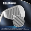 Close-up of the milled grooves on the Golf Sand Wedge 56 Degrees, enhancing ball control and spin for improved short.