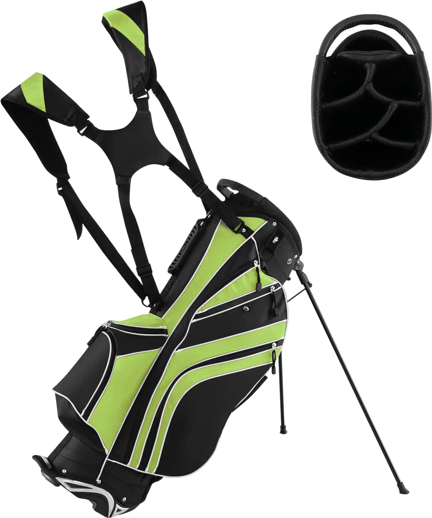 Costway Lightweight Portable Golf Stand Cart Bag Shoulder Strap 29740836 New