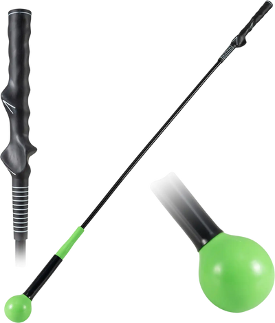 Costway Weighted Golf Swing Trainer Warm-Up Practice Stick 96024717 New