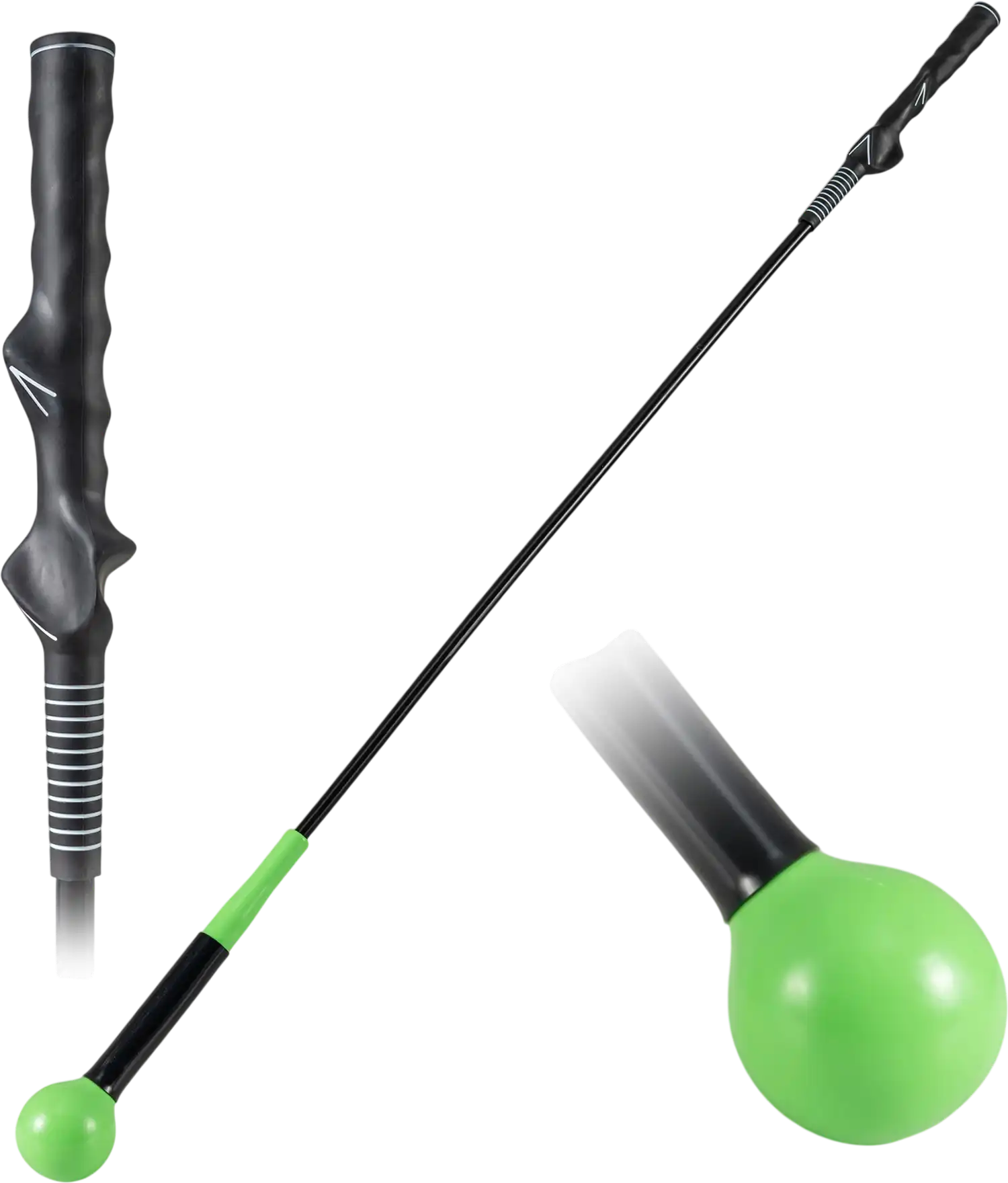 Costway Weighted Golf Swing Trainer Practice Stick Set 47