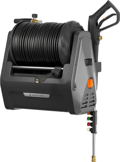 Giraffe Tools Grandfalls Retractable Pressure Washer 2.0 GPM 2400 PSI (Upgraded Model) New