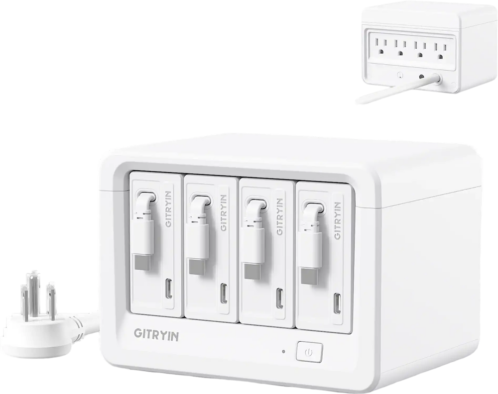 Giraffe Tools Desktop Charging Station 12-in-1 65W New
