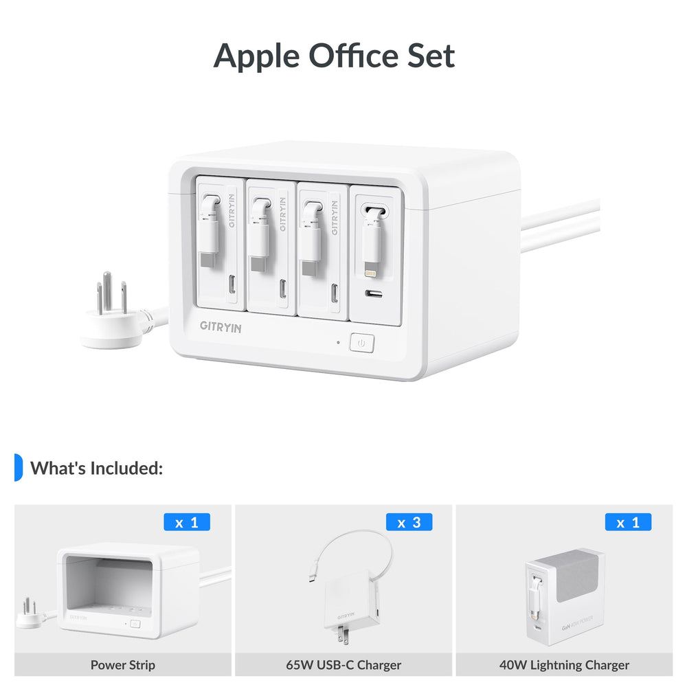 Giraffe Tools Desktop Charging Station 12-in-1 65W New