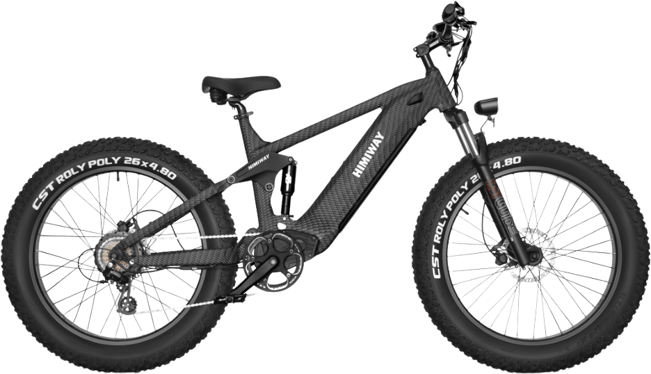 Himiway Cobra Electric Bicycle 48V 750W 20 MPH Full Suspension 26