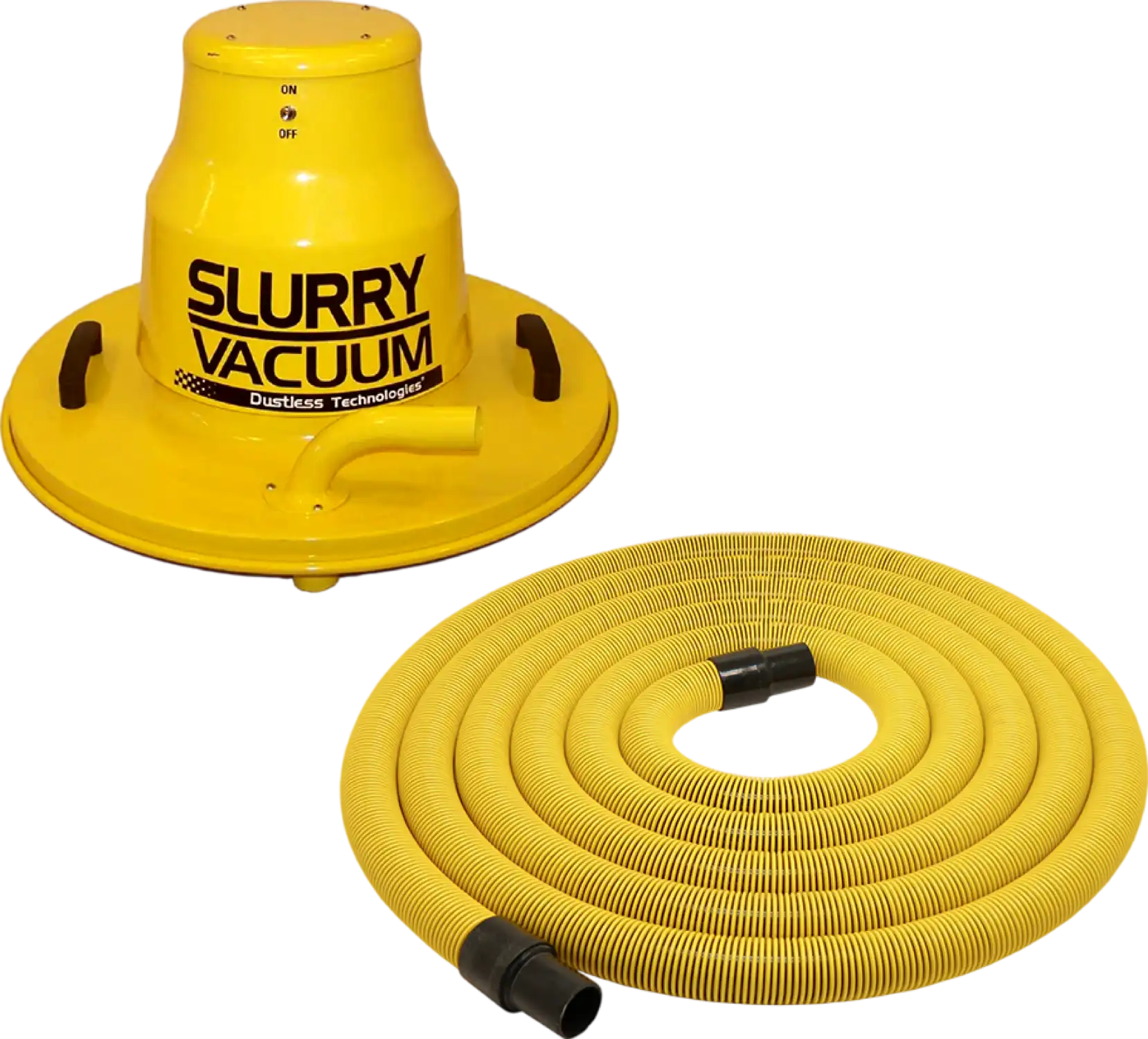 Dustless Industrial Slurry Vac Topper 120V with Hose for 55-Gal Drum New