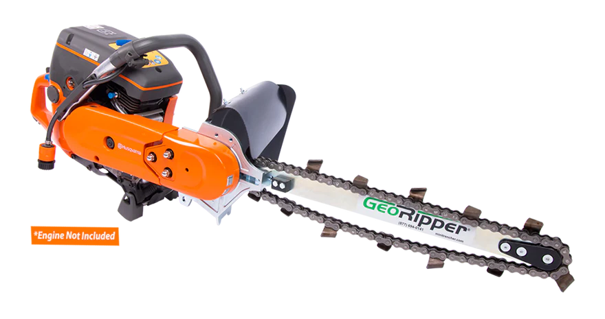 MiniTrencher GeoRipper T/A H500 Trenching Attachment 20" Depth for Husqvarna K770 or K970 Engines New