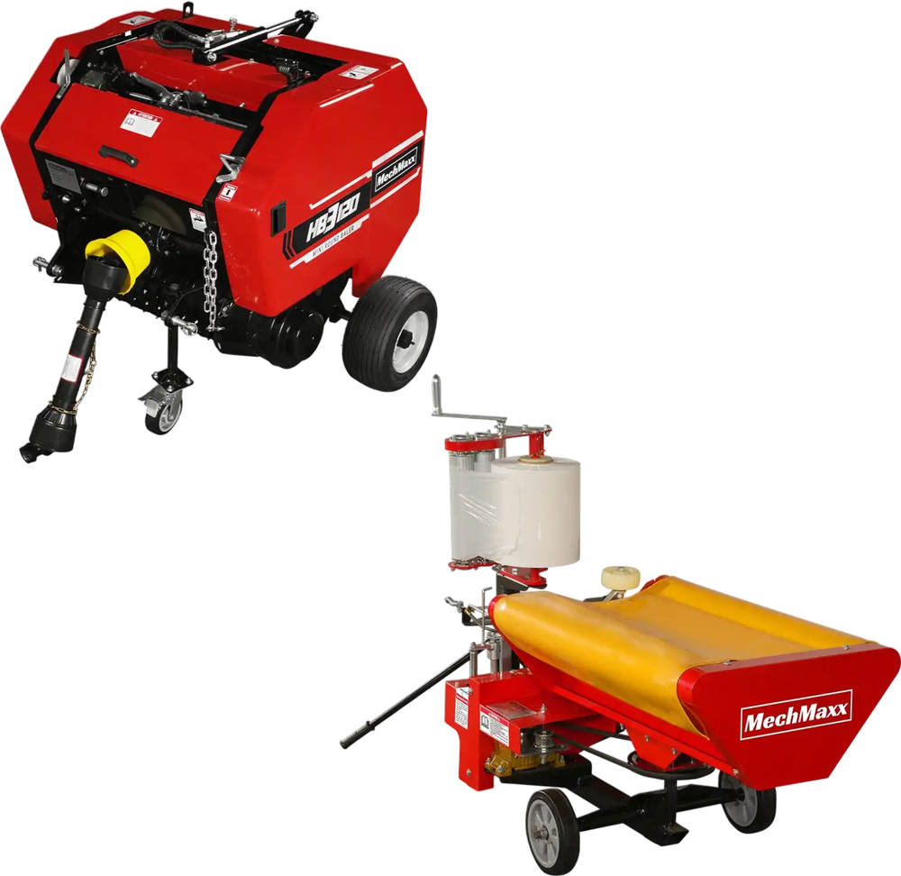Hay Baler & Hay Wrapper Bundle,  HB3120,  HW20