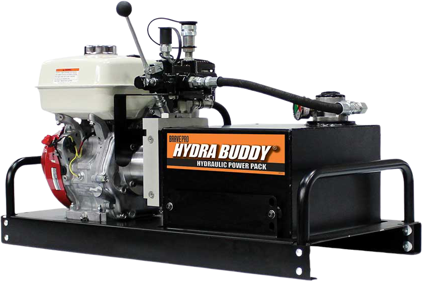 Brave Hydraulic Power Pack Hydra Buddy 2000 PSI 7 GPM with Honda GX390 Engine HBHR350GX New