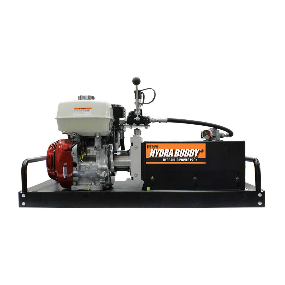 Brave Hydraulic Power Pack Hydra Buddy 2000 PSI 7 GPM with Honda GX390 Engine HBHR350GX New