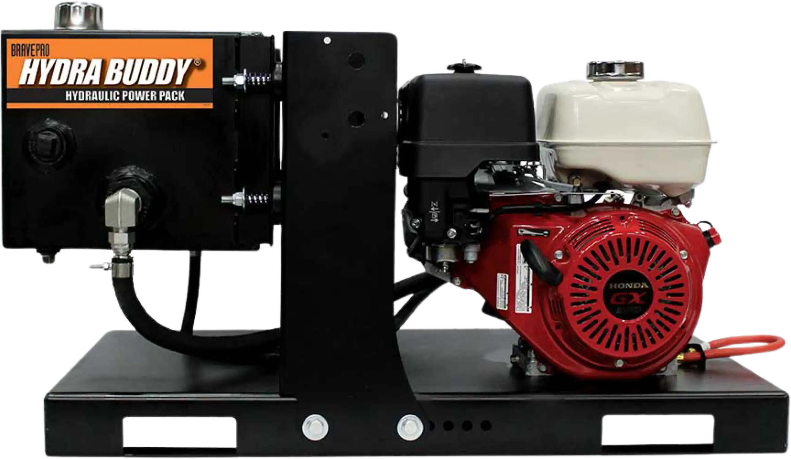 Brave Hydraulic Power Pack Hydra Buddy 2000 PSI 7 GPM with Honda GX390 Engine Skid Mount HBHS310GX New