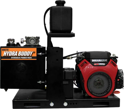 Brave Hydraulic Power Pack Hydra Buddy 3000 PSI 9 GPM with Honda GX630 Engine Skid Mount Electric Start HBHS600GXE New