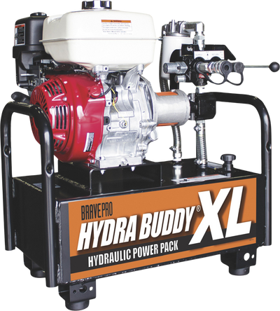 Brave Hydraulic Power Pack Hydra Buddy 1500 PSI 7 GPM with Honda GX270 Engine HBHXL16GX New