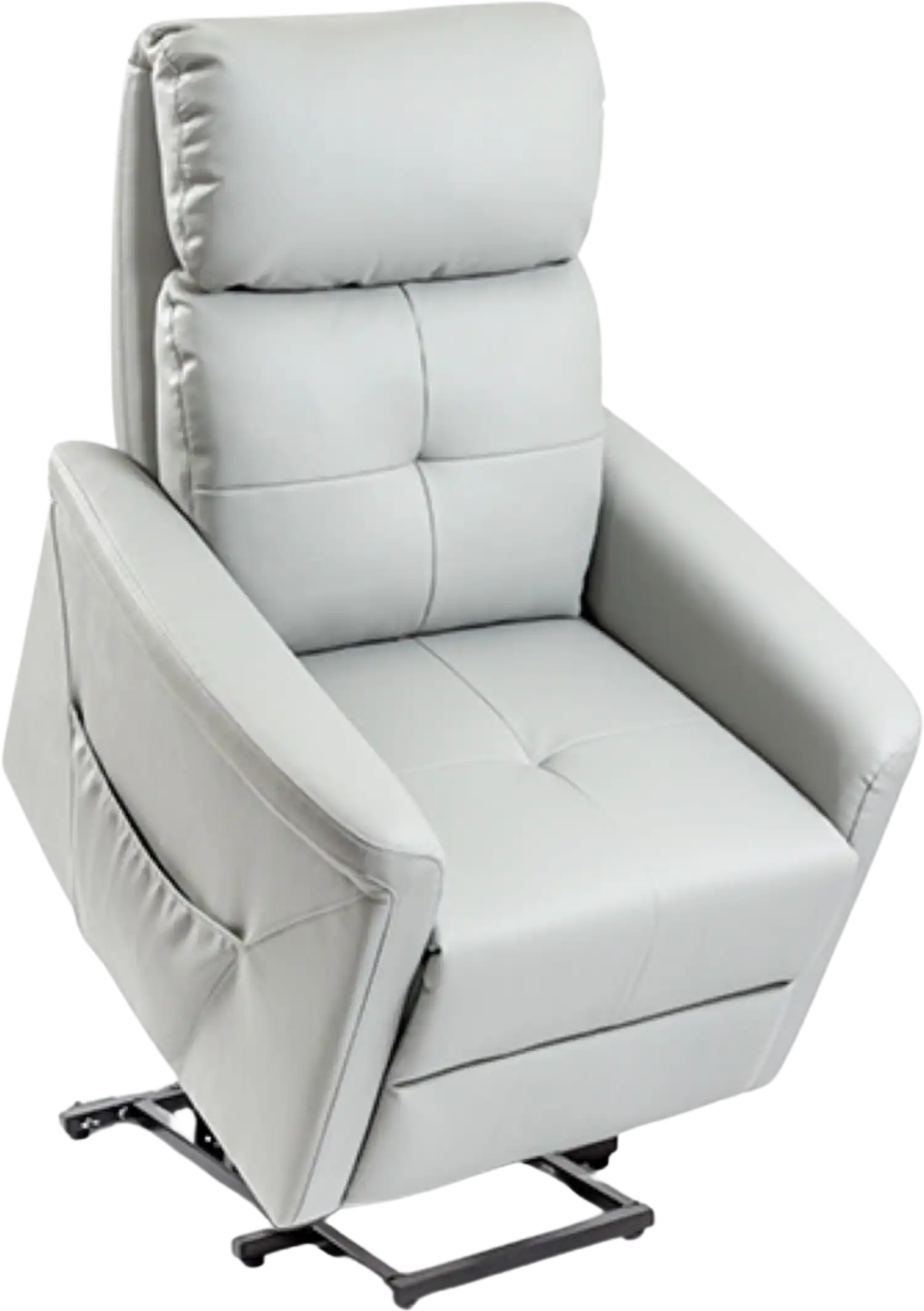 MedaCure Power Lift Recliner 3 Position 330 lbs Weight Capacity HC-PR18 Gray New
