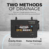 AlorAir Sentinel HDi65S Basement/Crawlspace Dehumidifier 120 PPD 1300 Sq. Ft. with Pump Auto Defrost Memory Starting New