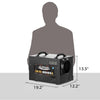 AlorAir Sentinel HDi65S Basement/Crawlspace Dehumidifier 120 PPD 1300 Sq. Ft. with Pump Auto Defrost Memory Starting New