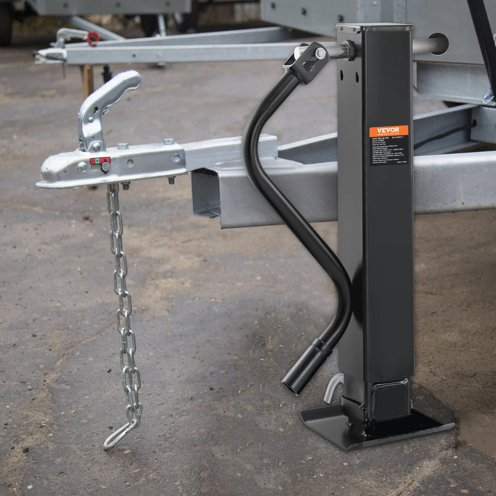 Vevor Trailer Jack 12000 lbs. Capacity Stand with Handle 12.6" to 19.29" Lift Range New