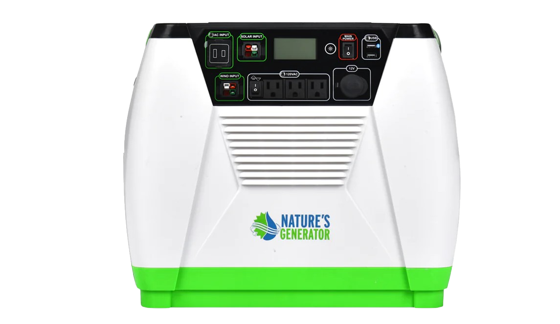 Nature's Generator Solar Power Generator 1800W 720Wh HKNGGN New