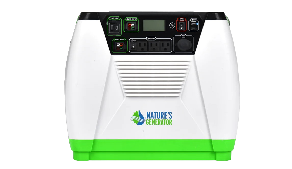 Nature's Generator HKNGGN 720Wh/1800W Solar Power Generator New