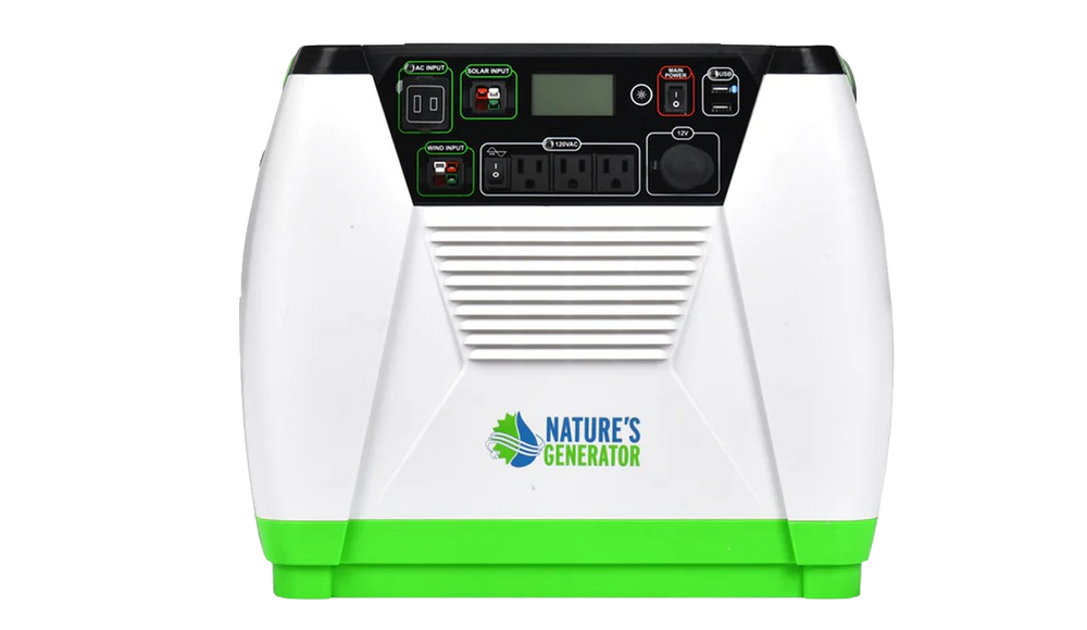 Nature's Generator Solar Power Generator 1800W 720Wh HKNGGN New
