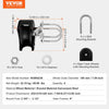 Vevor Sliding Gate Kit with 4 Nylon Wheels & Protective Covers U-Groove New