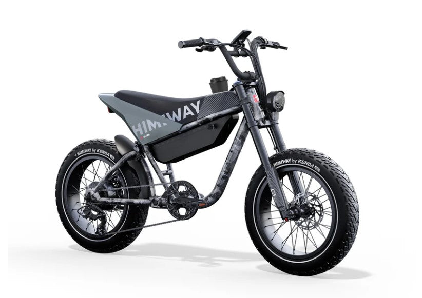 Himiway C5 Ultra Electric Motorbike 48V 750W 20 MPH 20" Fat Tire New