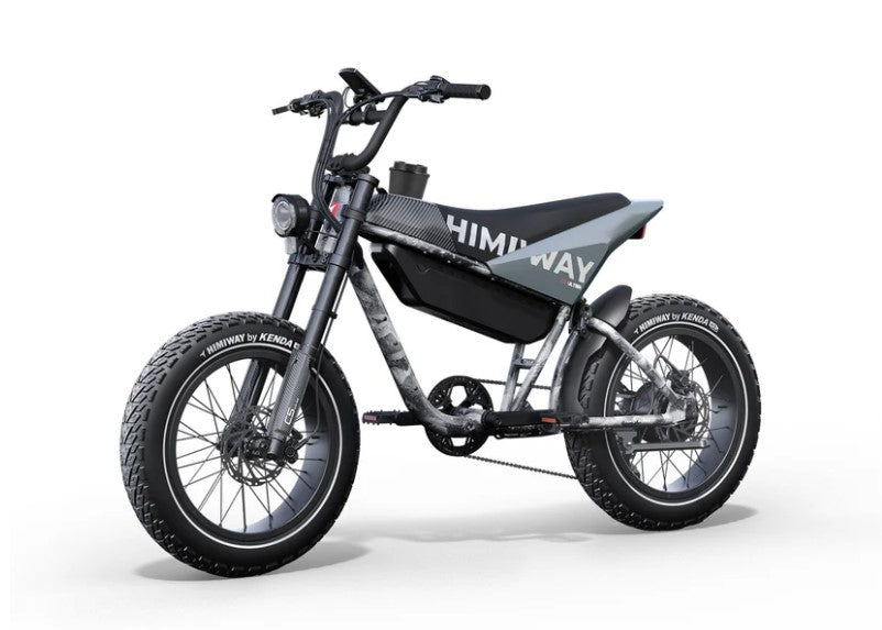 Himiway C5 Ultra Electric Motorbike 48V 750W 20 MPH 20" Fat Tire New