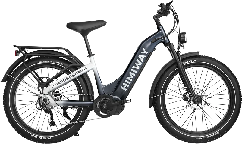 Himiway Zebra D5 Pro ST Electric Bicycle 48V 500W 20 MPH Step-Thru 26