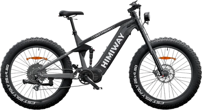 Himiway Cobra D7 Pro Electric Bicycle 48V 1000W 20 MPH Full Suspension 26
