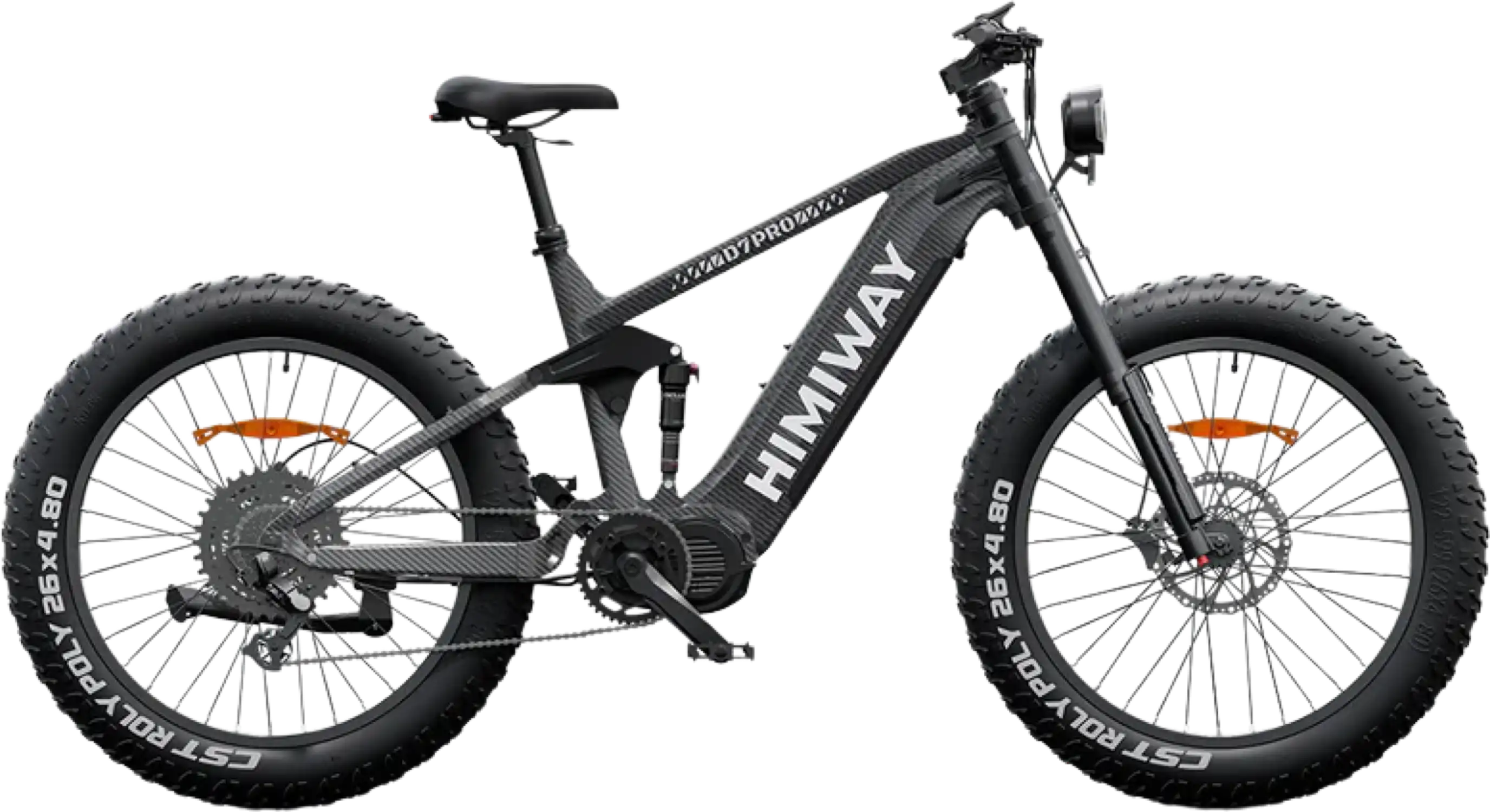 48v 1000w electric bicycle Himiway Cobra D7 Pro Electric Bicycle 48V 1000W 20 MPH Full Suspension – FactoryPure