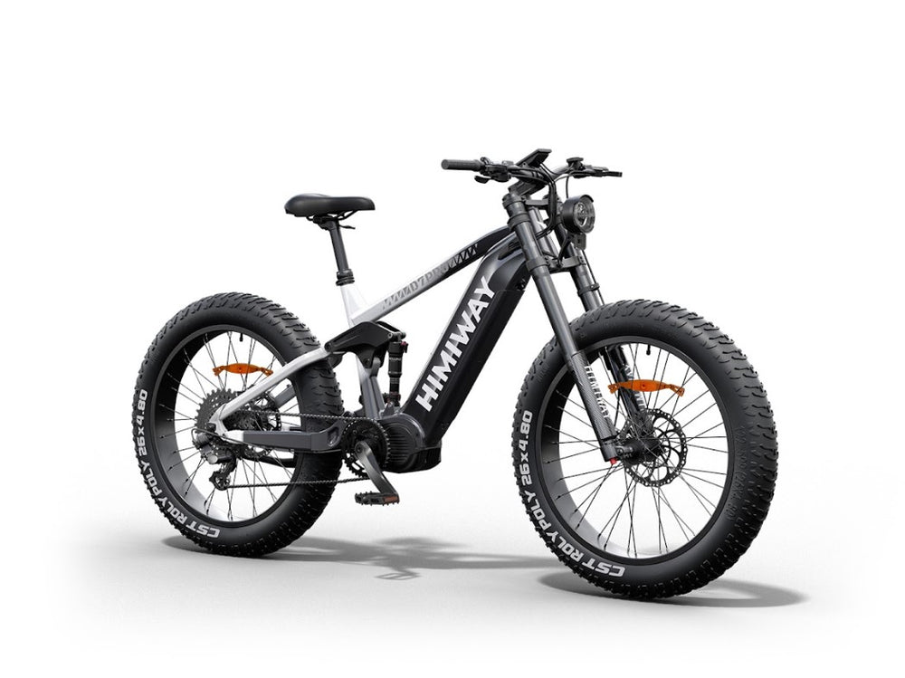 48v 1000w electric bicycle Himiway D7 Cobra| Best Full-Suspension Electric Hunting Bike
