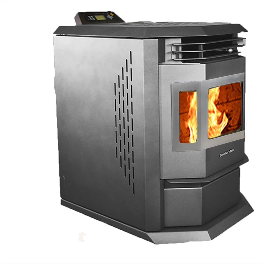 ComfortBilt HP22-SS 2,800 sq. ft. EPA Certified Auto Ignition Pellet Stove 55lb Hopper Black New